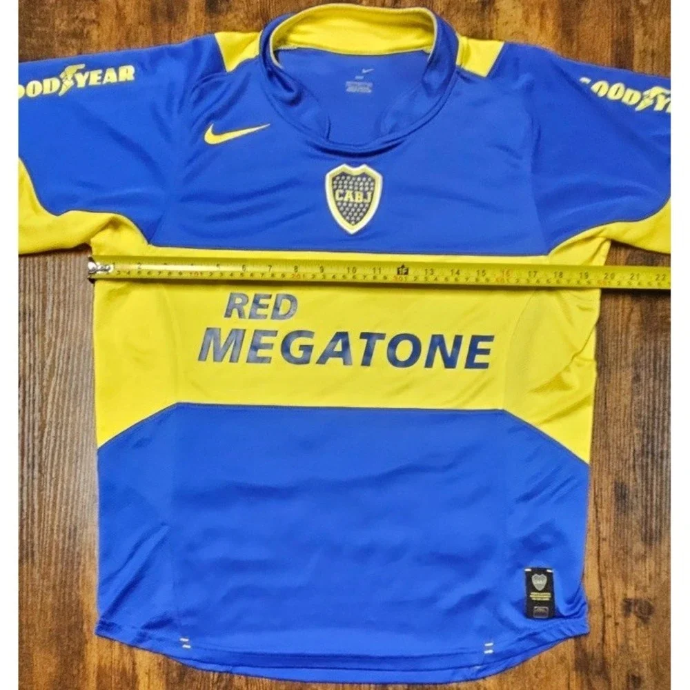 Boca Juniors Soccer Jersey‎ Small Blue 2005-06 Home Kit Football Nike Argentina